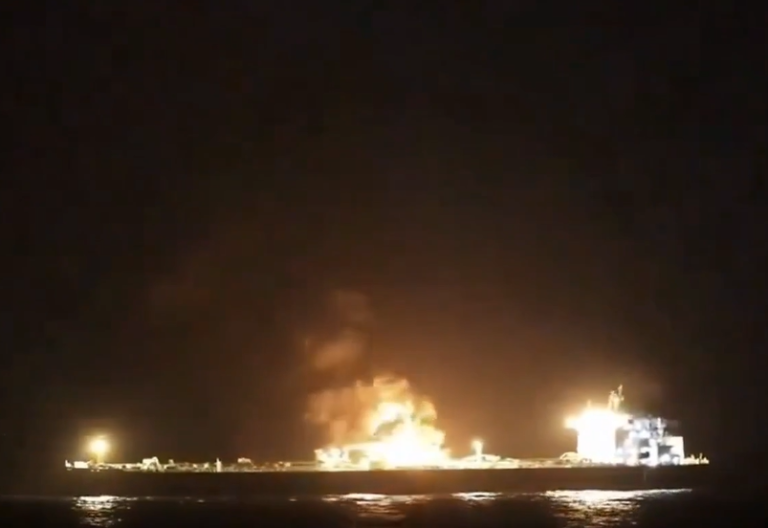Houthis claim attack on oil tankers as US launches more strikes on Iran