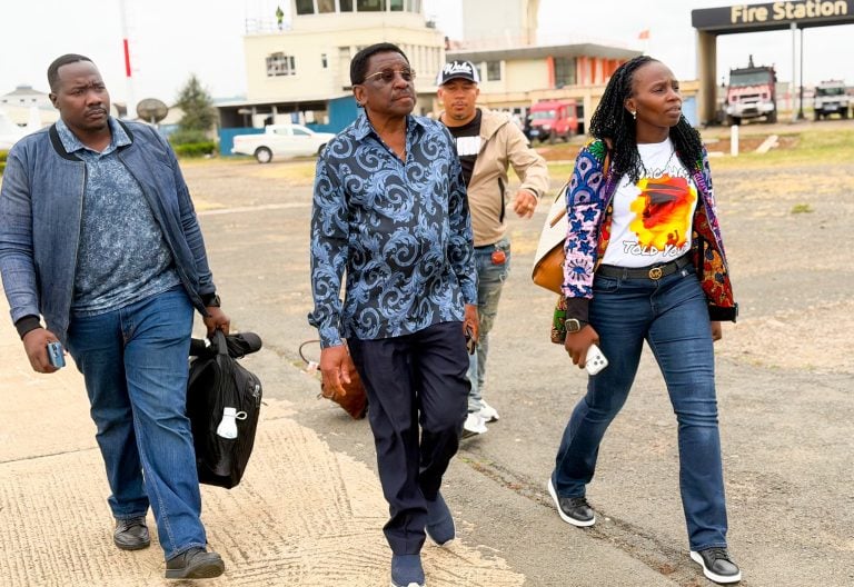 Orengo, Faith Odhiambo depart Nairobi for Trans Nzoia ahead of Linda Mwananchi tour