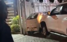 Drivers narrate what transpired in viral incident of Prado pushing a small car