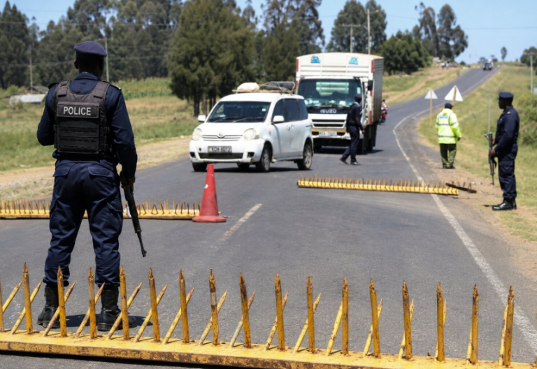Police mount roadblocks on Gilgil–Ol Kalou–Nyahururu highway ahead of by-election