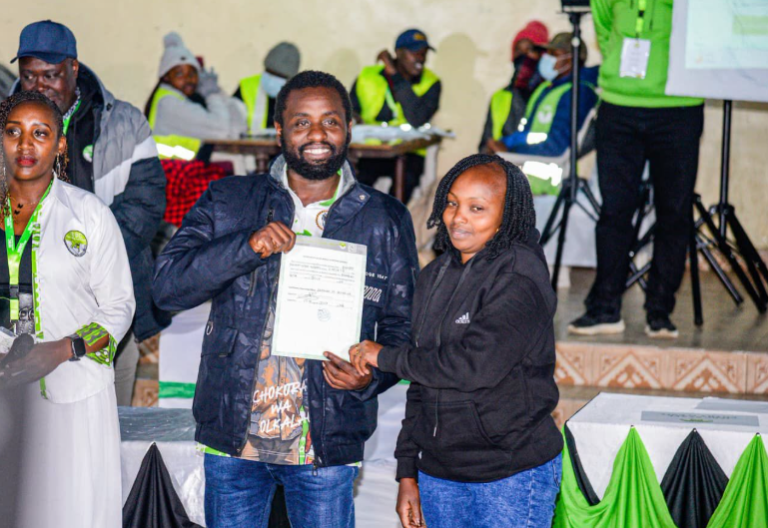 Ol Kalou by-election: IEBC declares DCP’s Sammy Kamau winner after landslide victory
