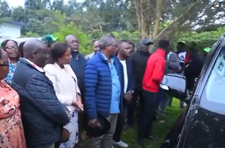 Meru leaders gift Rigathi Gachagua Ksh15M Prado