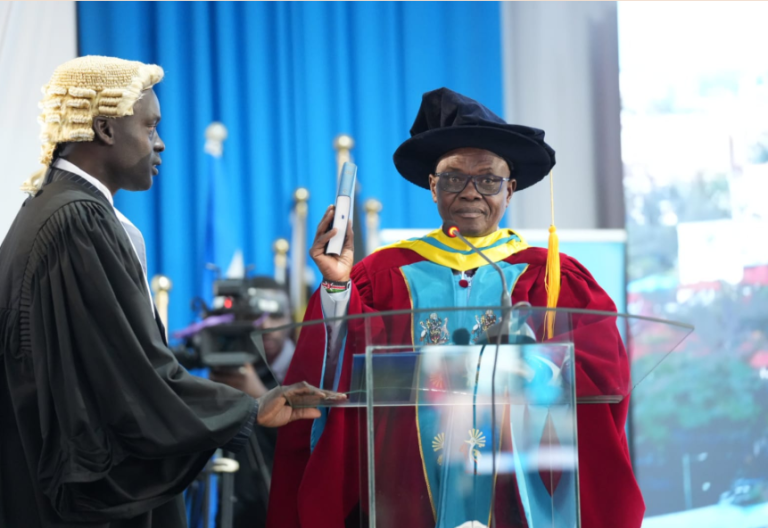 UON’s leadership vacuum ends as Ayub Gitau assumes office as new VC