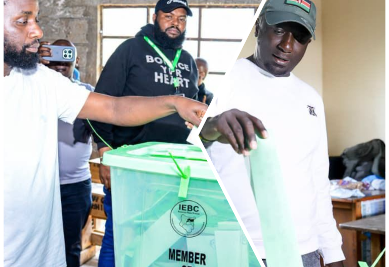 Ol Kalou by-elections: DCP’s Waweru and UDA’s Nyaga cast votes as voting continues