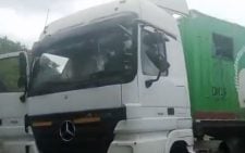 DCP campaign truck vandalised by unidentified individuals in Gilgil
