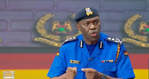 NPS Spokesperson Muchiri Nyaga giving a lecture on October 22, 2025. PHOTO/A screengrab by PD Digital