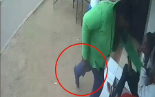 Armed robber caught on CCTV raiding Ruaka salon, firing gunshot before escape