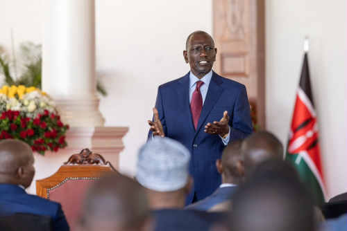 William Ruto during a past event. PHOTO@WilliamsRuto/X