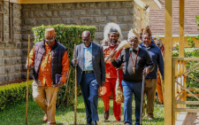 Gachagua hosts Kikuyu elders Kiama Kia Ma and Olkalou DCP aspirant at Wamunyoro