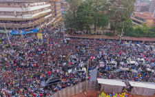 PHOTOS: Linda Mwananchi brings Kisii Town to a standstill