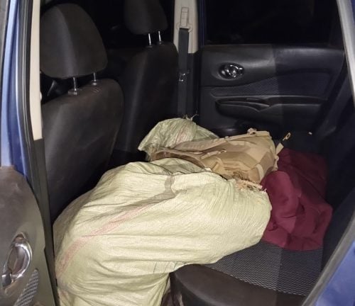 DCI find 2 with cannabis worth Ksh3.3M in Nakuru. PHOTO/@DCI_Kenya/X